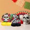 Day of The Dead Decorations - 9 Pieces Dia De Los Muertos Honeycomb Table Toppers Cutouts Sugar Skull Flowers Centerpieces Day
